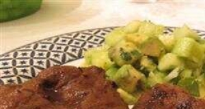 Grilled Gorgonzola Flat Irons