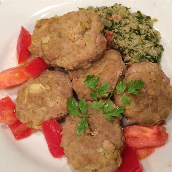Curried Fowl Balls