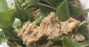Pesto Tuna Salad with Sun-Dried Tomatoes