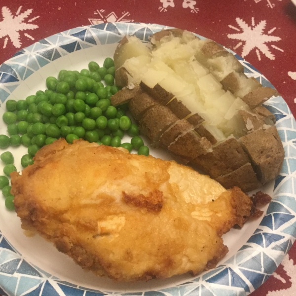 Oven-Fried Chicken Breasts