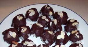 Almond Coconut Chocolate Cookie Balls