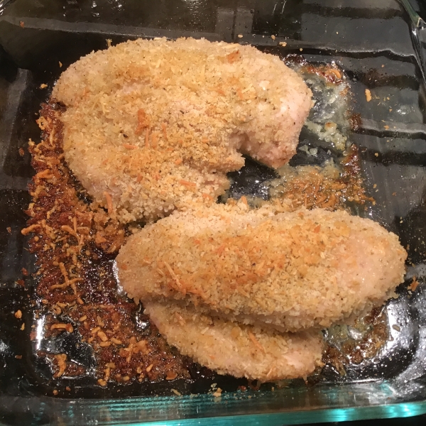 Family Favorite Crispy Parmesan Chicken