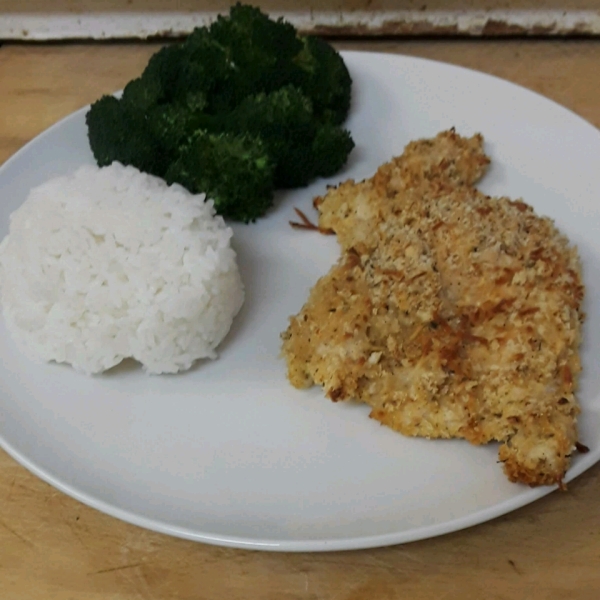 Family Favorite Crispy Parmesan Chicken