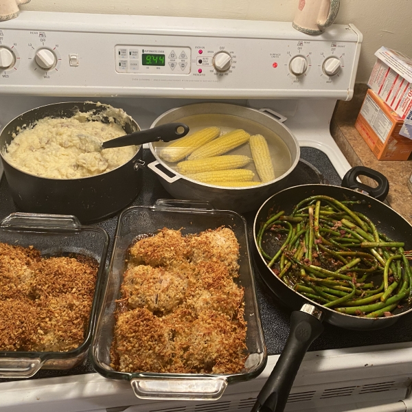 Family Favorite Crispy Parmesan Chicken