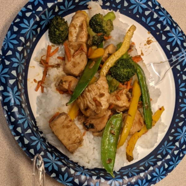 Sweet and Spicy Stir Fry with Chicken and Broccoli