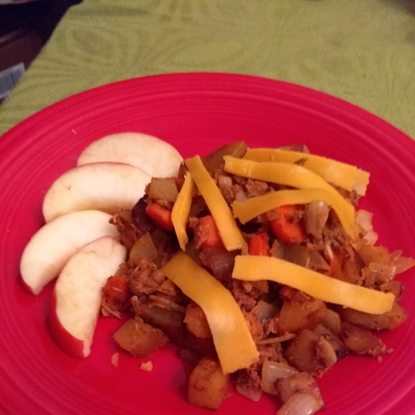 Tuna Hash With Dill