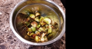 Roasted Brussels Sprouts with Balsamic and Honey