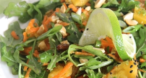 Mango, Carrot, and Arugula Salad