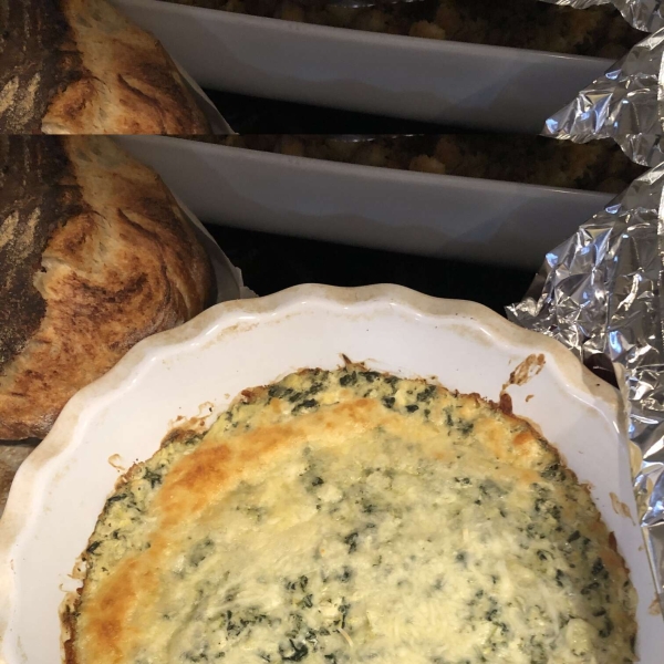 Hot Spinach Artichoke Dip