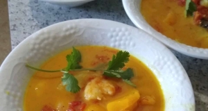 Mad's Peach-Curry Soup