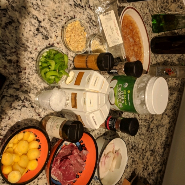 Curried Beef with Winter Vegetables