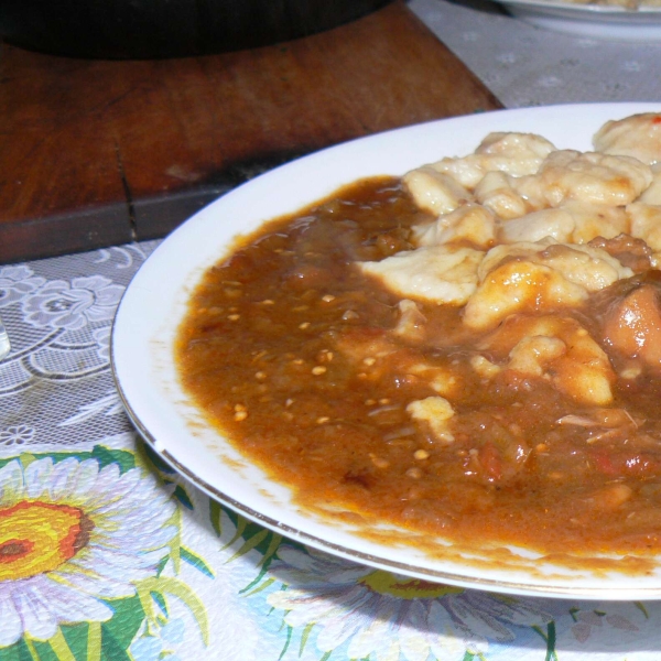 Eggplant and Lamb Stew