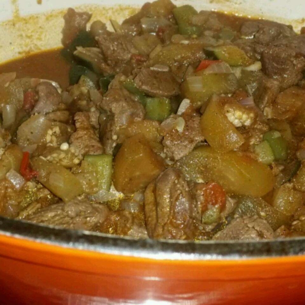 Eggplant and Lamb Stew