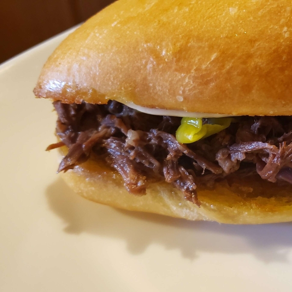 Easy Slow Cooker Italian Beef