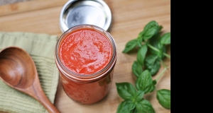Homemade Tomato Puree