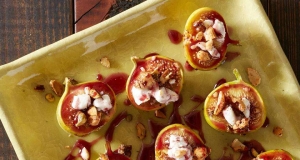 Roasted Figs and Nuts with Port Reduction