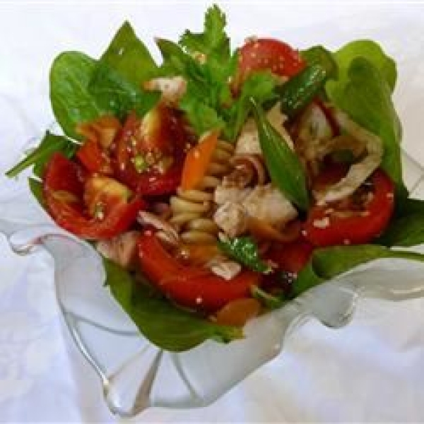 Sesame Chicken Pasta Salad