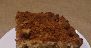Streusel Apple Coffeecake