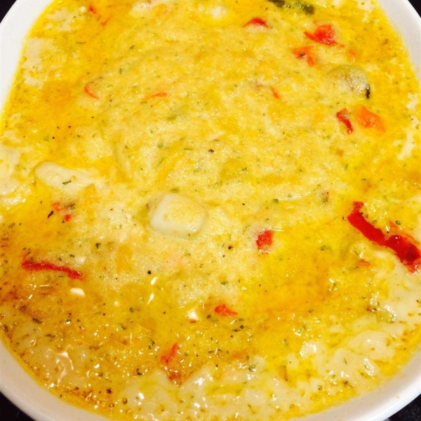 Baked Seafood au Gratin