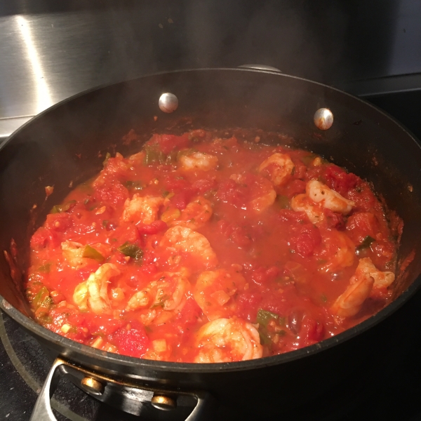Angel Hair Pasta with Shrimp and Basil