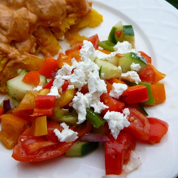 Sylvia's Easy Greek Salad