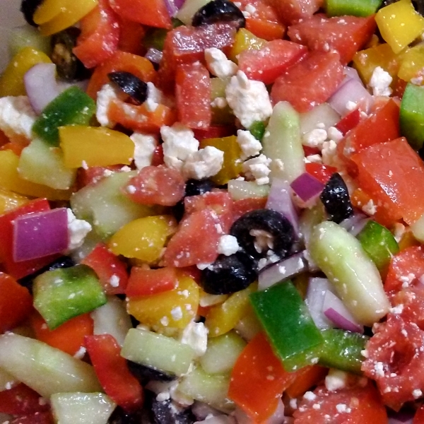 Sylvia's Easy Greek Salad