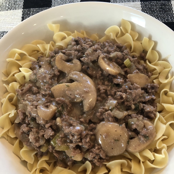 One-Pot Hamburger Stroganoff