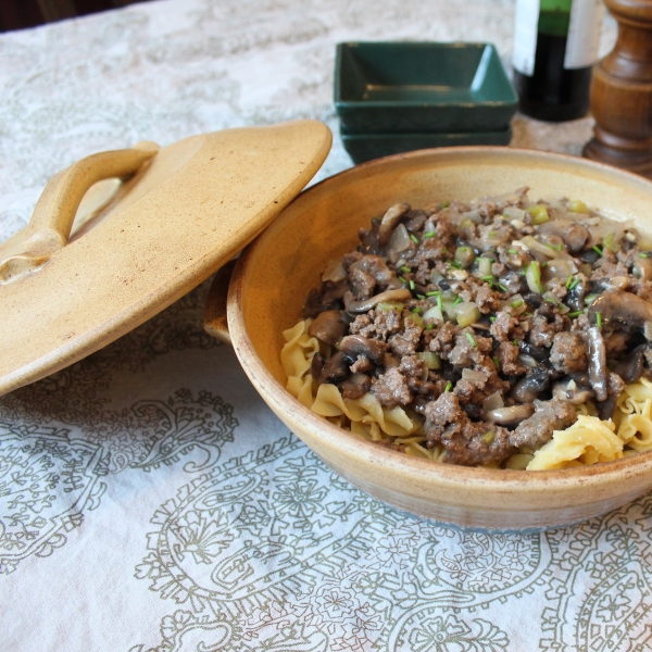 One-Pot Hamburger Stroganoff
