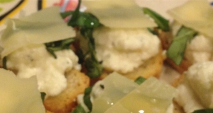 Parmesan-Truffle Bruschetta