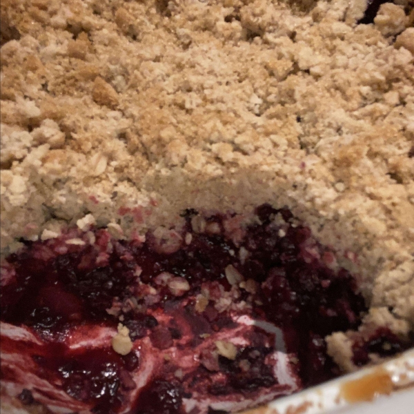 Blackberry Crisp