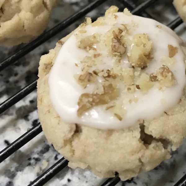 Glazed Rum Cookies