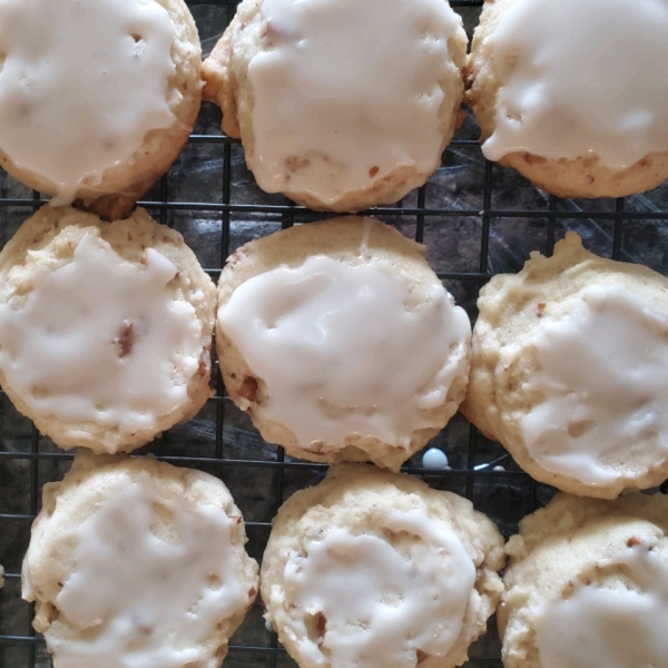 Glazed Rum Cookies