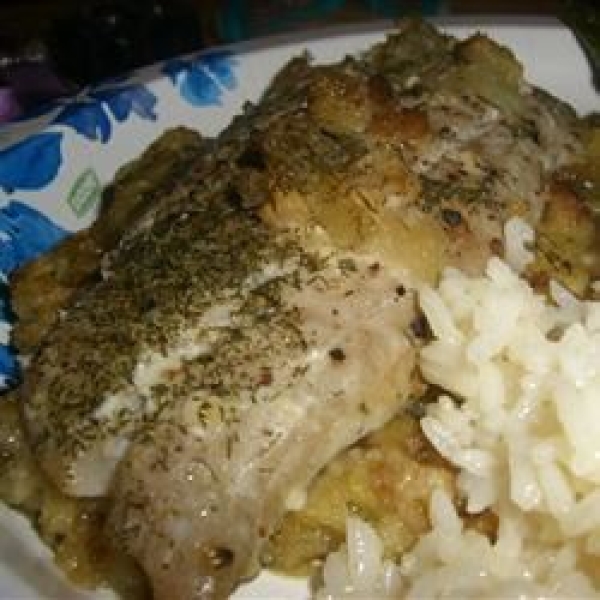 Baked Bluefish