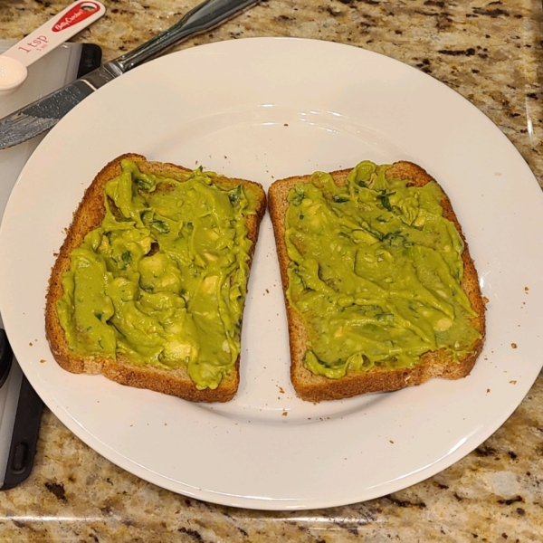 Meyer Lemon Avocado Toast