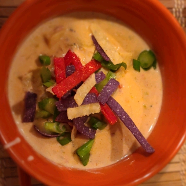 Creamy Chile Chicken Soup