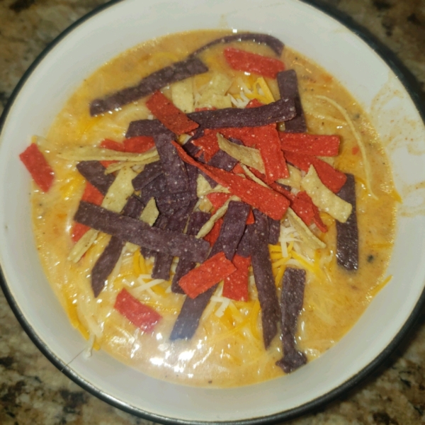 Creamy Chile Chicken Soup