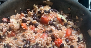 Quick Black Beans and Rice