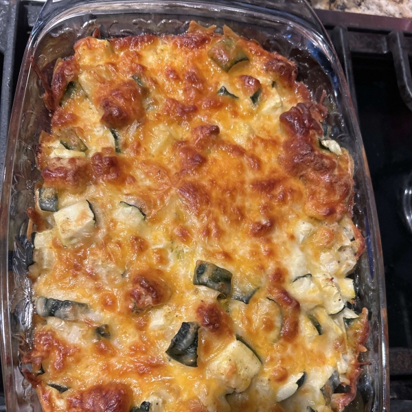Cheesy Zucchini Casserole