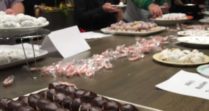Chokladbiskvier (Swedish Chocolate Meringue Cookies)