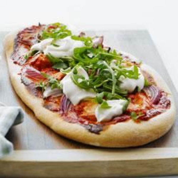 Easy Tandoori Chicken Pizza