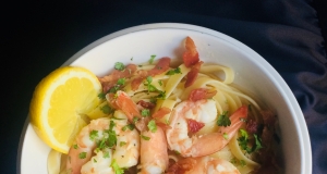 Bacon Shrimp Scampi