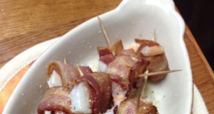 Garlic Lime Bacon-Wrapped Shrimp