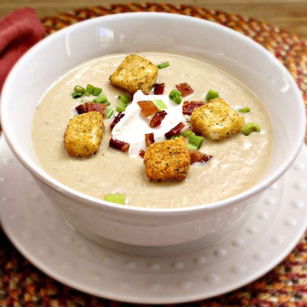 Creamy Spiced Pumpkin Soup