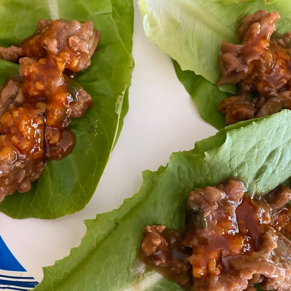 Seattle-Style Turkey Lettuce Wraps
