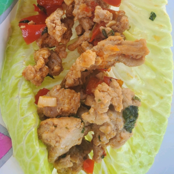 Seattle-Style Turkey Lettuce Wraps