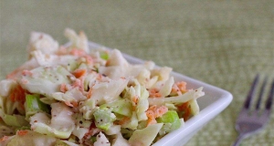 Horseradish Mustard Slaw