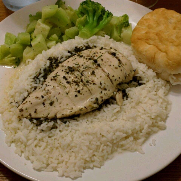 Moist Garlic Chicken