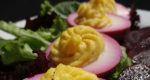 Deviled Pickled Eggs