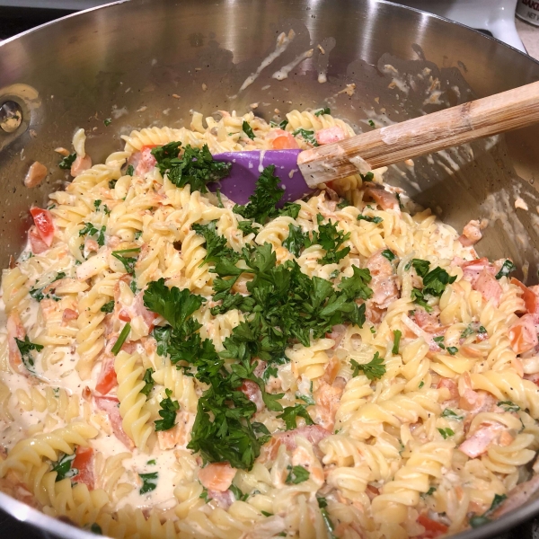 Smoked Salmon Alfredo Sauce