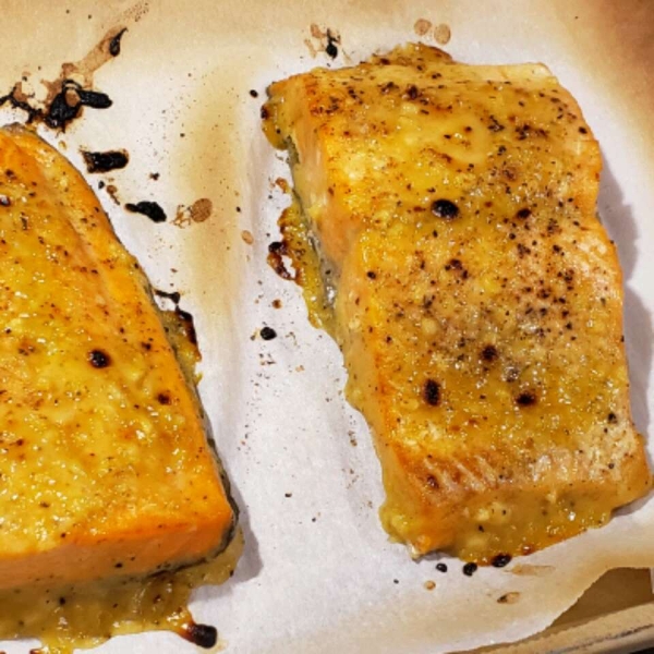 Instant Pot Honey-Mustard Salmon from Frozen